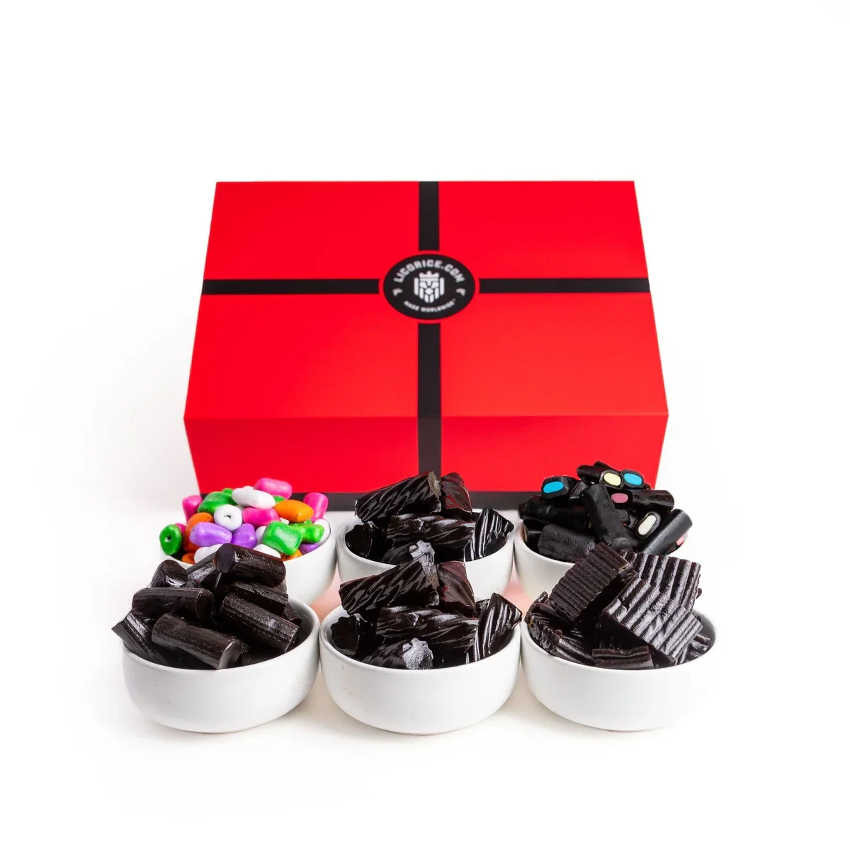 Black Licorice Sampler 6 Gift Box - Image 2