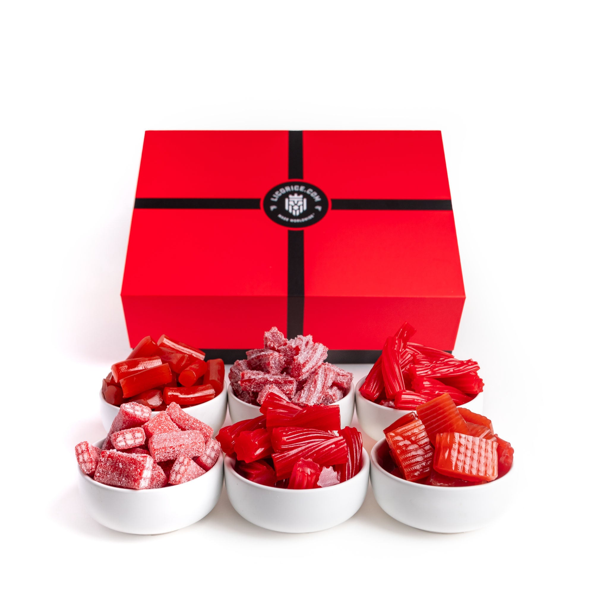 Red Licorice Sampler 6 Gift Box - Image 2